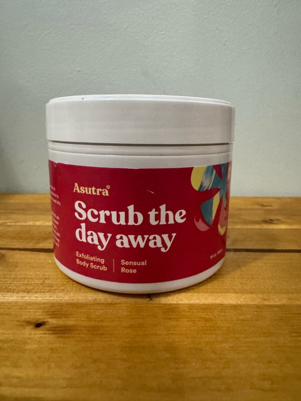 Asutra Scrub the Day Away Exfoliating Body Scrub - Sensual Rose